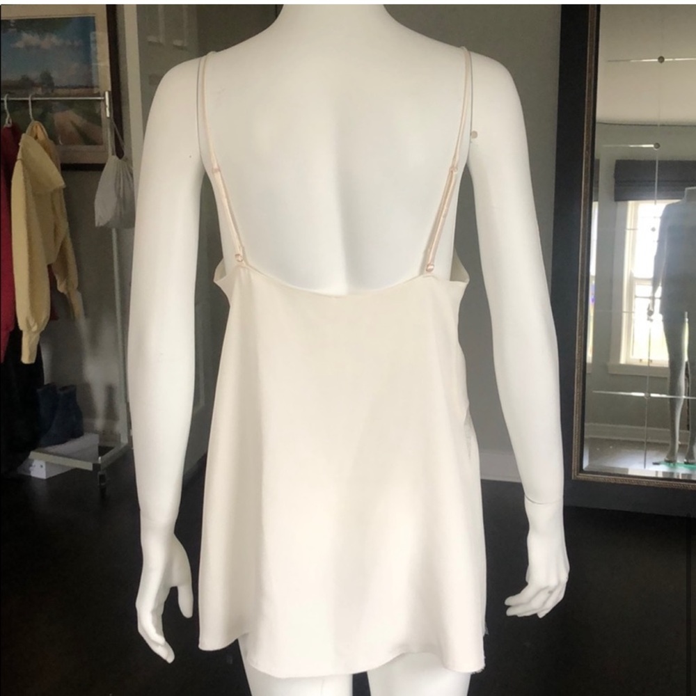 Are You Am I Anabela White Lace Slip Dress - Picture 6 of 7